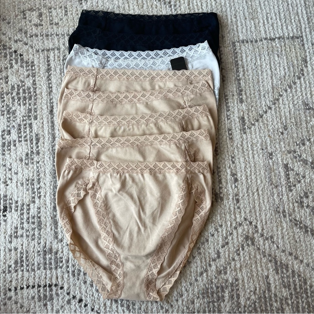  (8) New Natori French Cut Brief Panties Small Gem